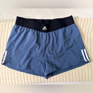 Adidas Black and Blue Sports Shorts